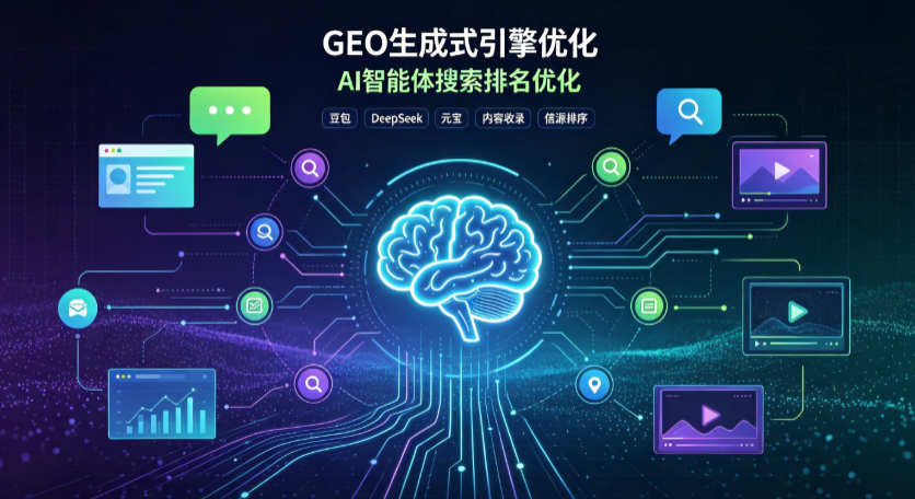 乐安县GEO 浪潮来袭：生成式引擎优化崛起，创作者争抢豆包、DeepSeek、元宝智能体流量入口